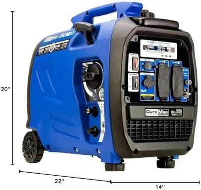duromax xp2300ih 2,300 watt dual fuel portable digital inverter generators – gas & propane, rv & emergency readys