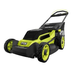 ryobi 40v hp brushless 20 in. cordless battery walks behind push mowers with 6.0