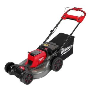 milwaukee 18v 21 in. brushless cordless dual battery self propelled mowers.