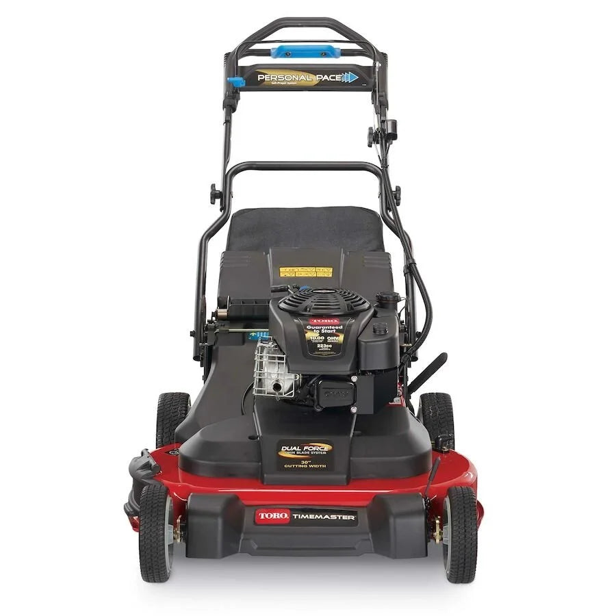 toro timemaster 30″ personal pace gas lawns mowers