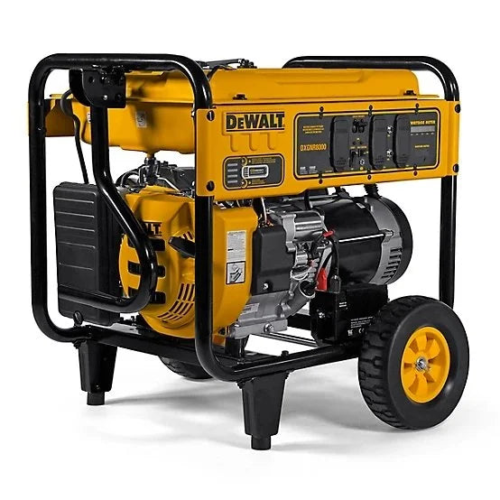 dewalt 8000 watt portables gas generators dxgnr8000