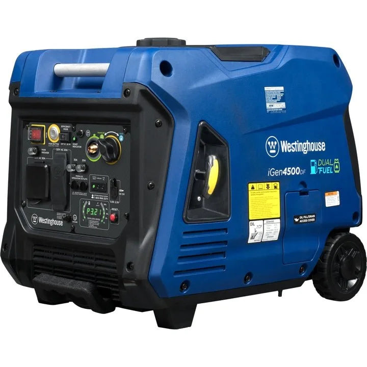 westinghouse igen4500 3700w/4500w gas inverter generators.