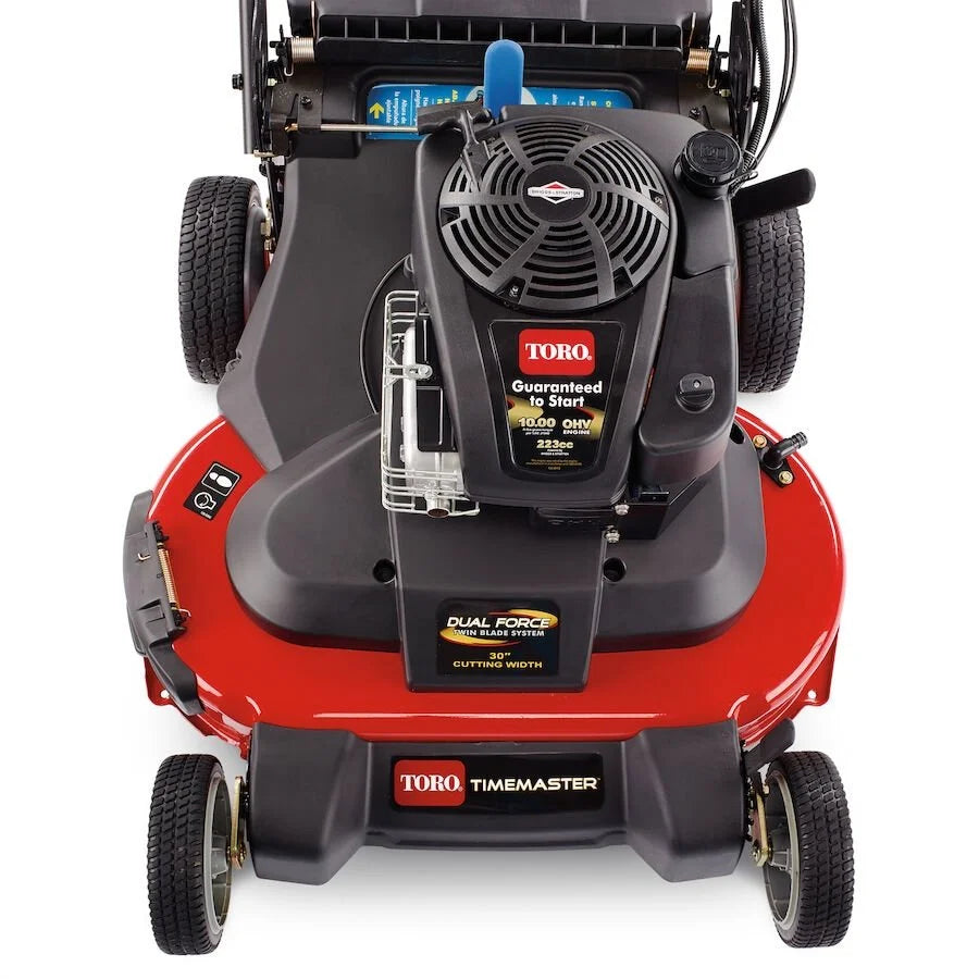 toro timemaster 30″ personal pace gas lawns mowers