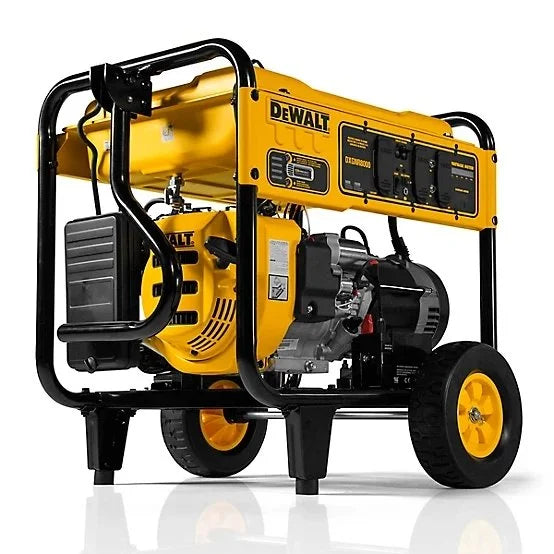 dewalt 8000 watt portables gas generators dxgnr8000