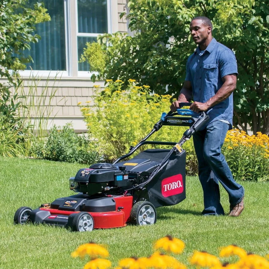 toro timemaster 30″ personal pace gas lawns mowers