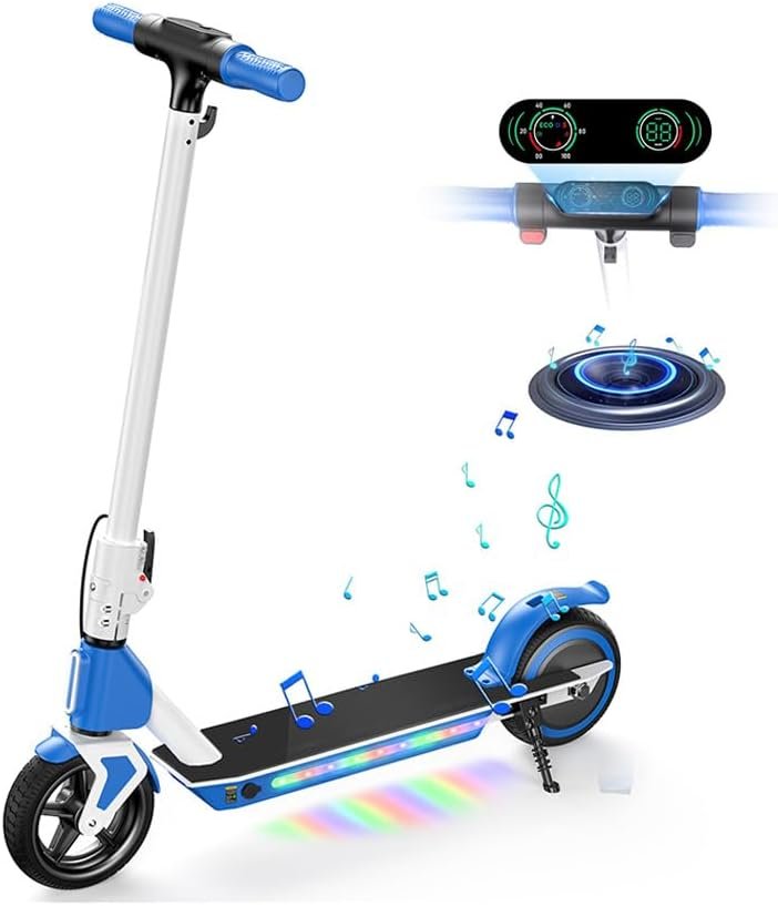 electric scooter for kids & teens, 500–1000w, 18–25 mph, 21–28 mile range