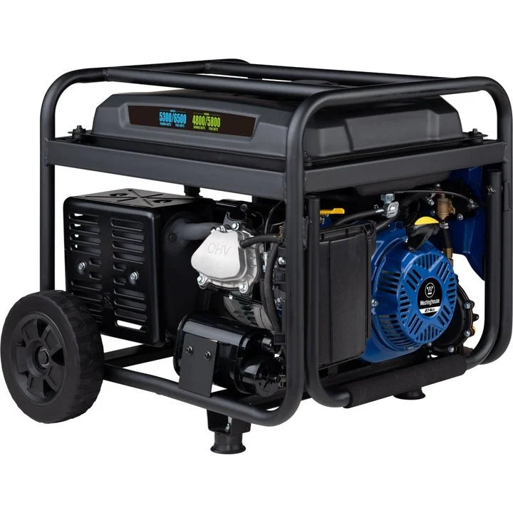 westinghouse wgen5300dfv dual fuel portable generators.