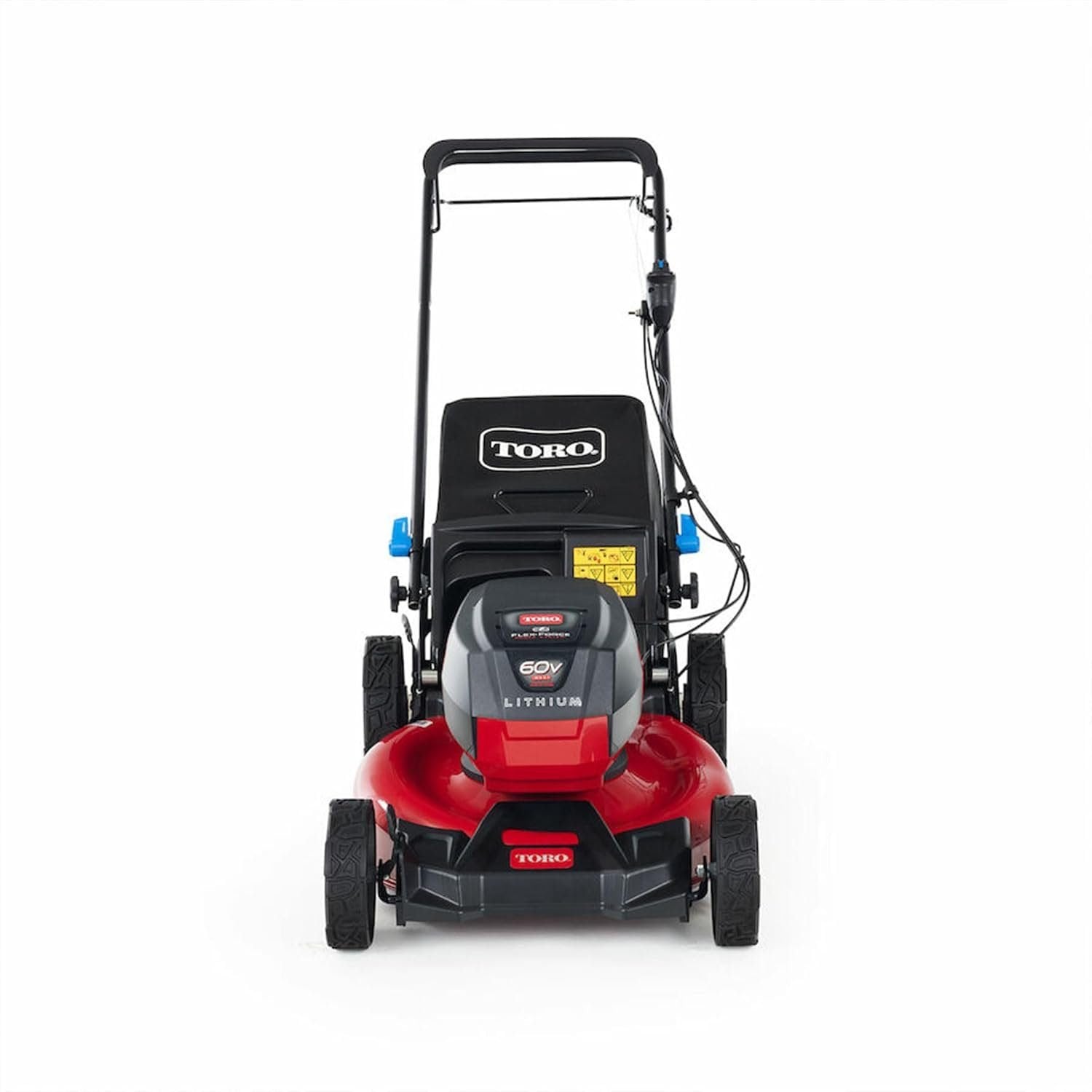 toro 60v recycler smartstow 21″ rwd self propelled mower #21356