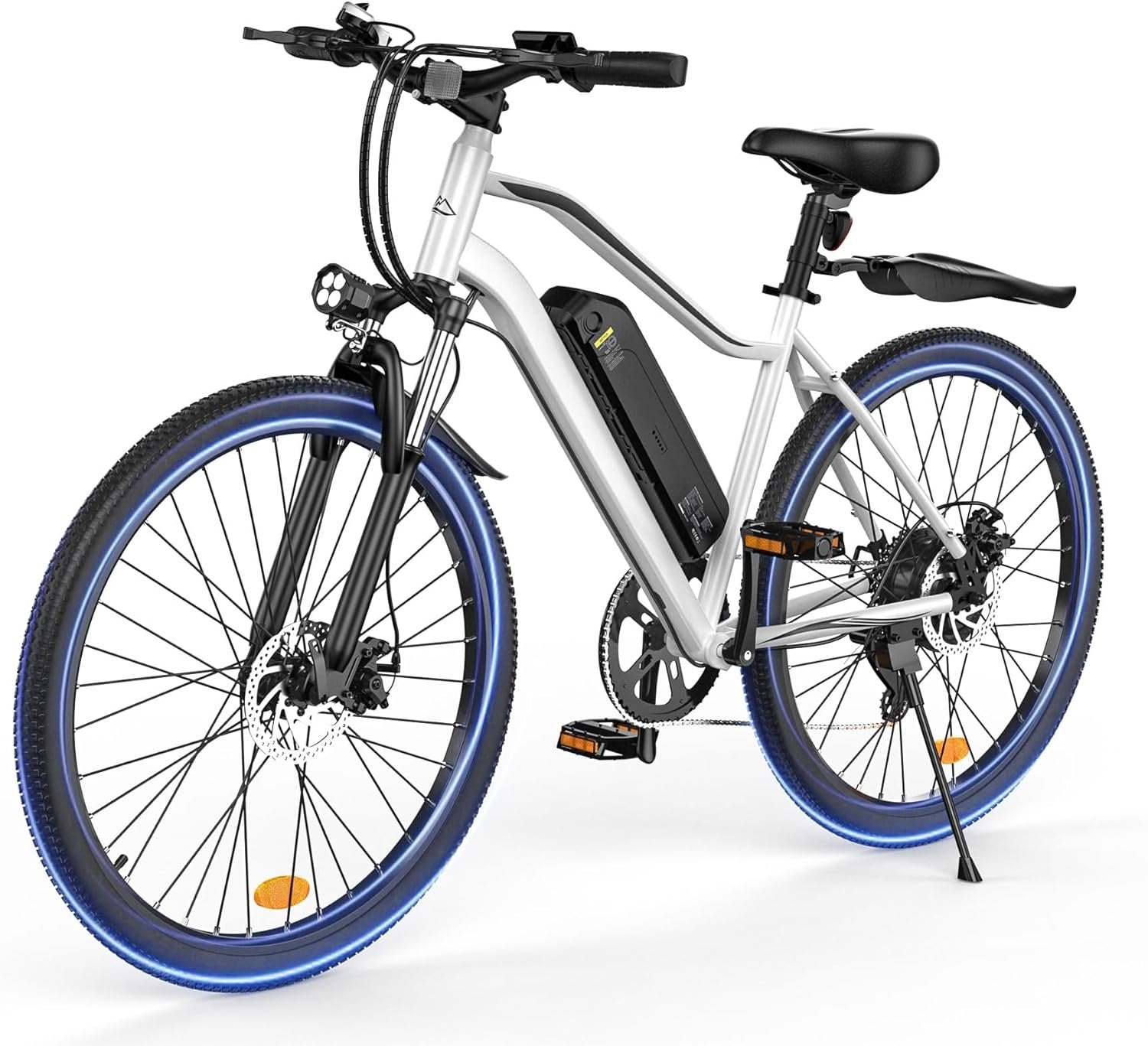 electric bike for adults, 750–1000w, 60 mile range, 20mph, 20″/26″ tires, mountain & commuting