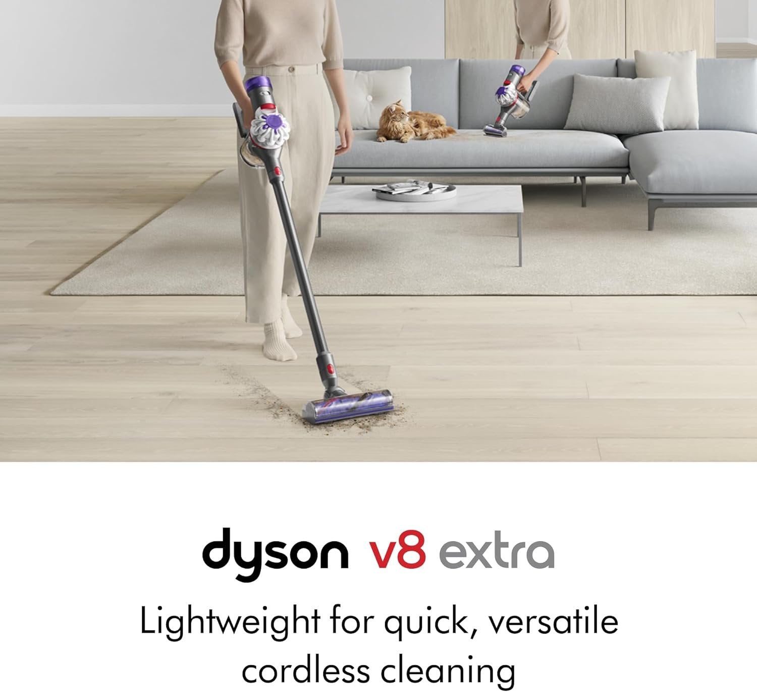 dyson v8 extra cordless vacuum cleaner