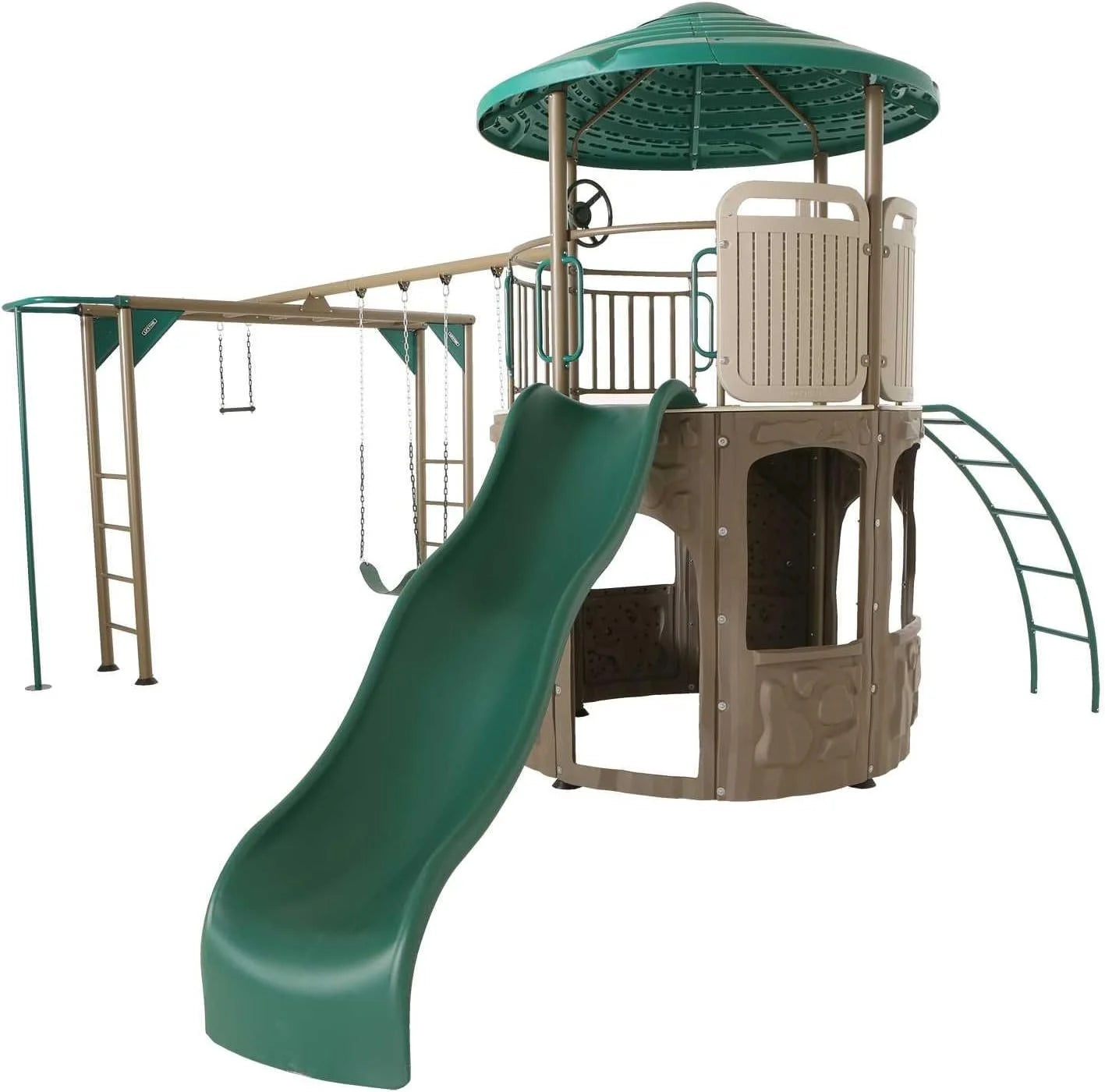 lifetime adventure tower deluxe playset