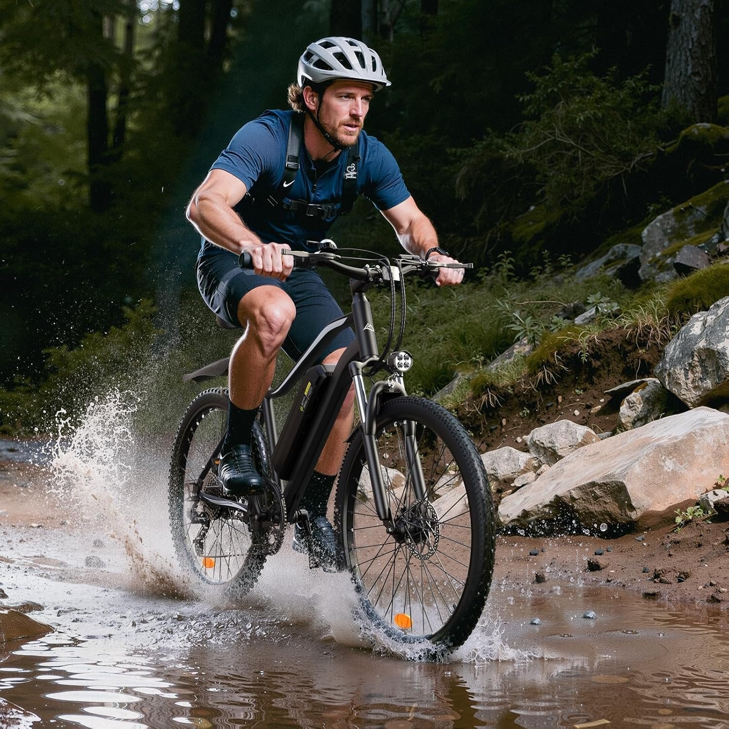 electric bike for adults, 750–1000w, 60 mile range, 20mph, 20″/26″ tires, mountain & commuting