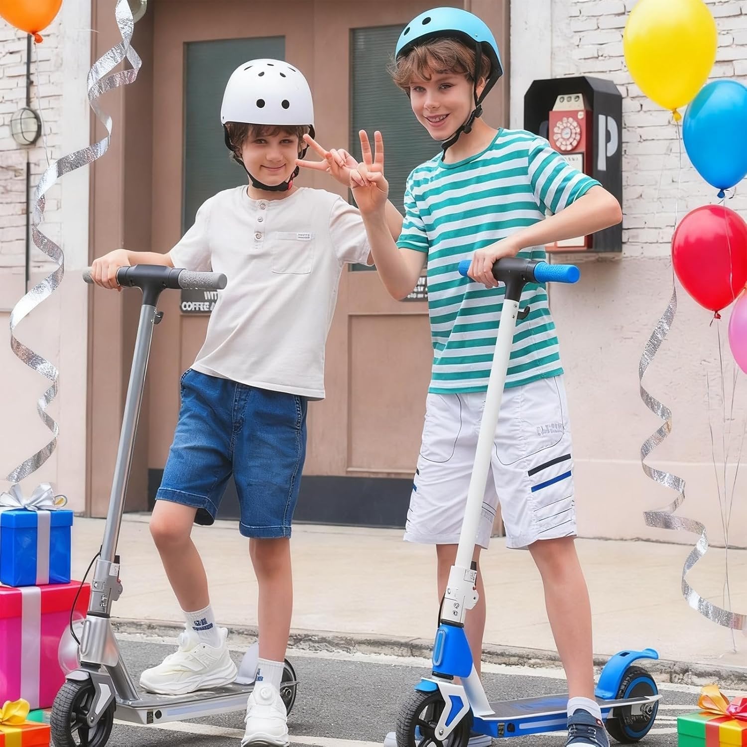 electric scooter for kids & teens, 500–1000w, 18–25 mph, 21–28 mile range