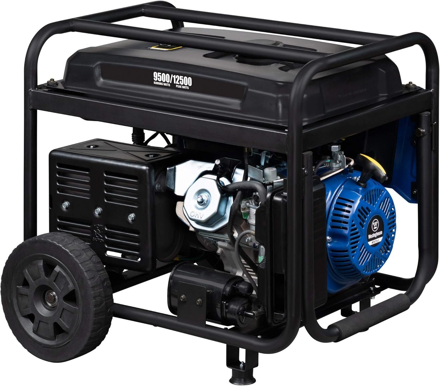 westinghouse 9500 peak watt home backup portable gas powered generator
