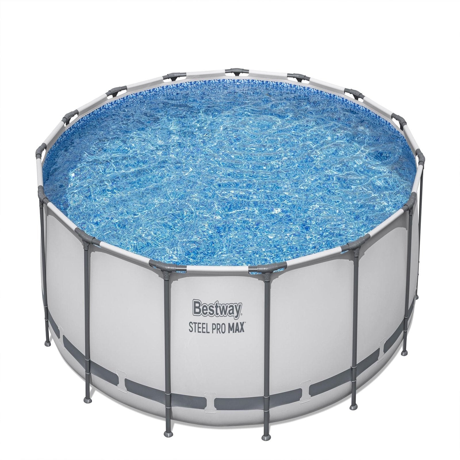 bestway steel pro max 10 foot x 30 inch round metal frame above ground outdoor backyard swimming pool set with 330 gph filter pump