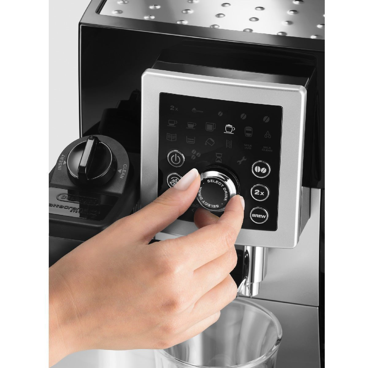 delonghi magnifica smart cappuccino automatic with lattecrema system ecam23260sb