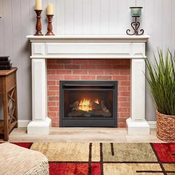 duluth forge dual fuel ventless gas fireplaces inserts