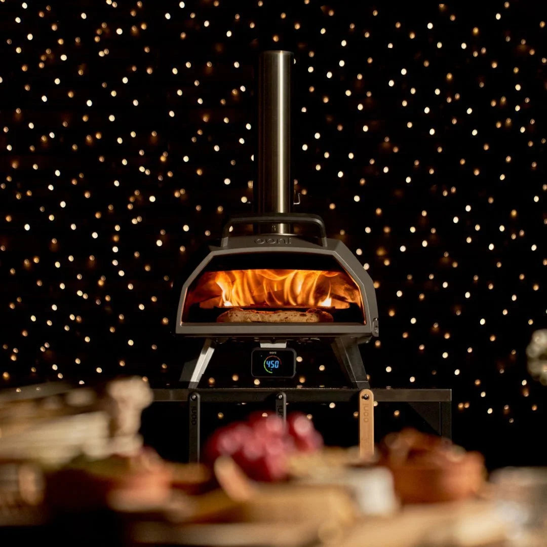 ooni pizzaovens karu 2 pro voor pizza’s tot Ø 40 cm – zwart / zilvers