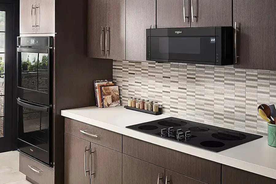 whirlpool 36 inch electric ceramic glass cooktops wce55us6hb