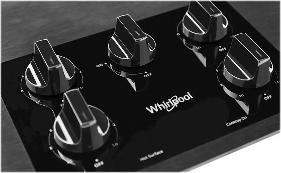whirlpool 36 inch electric ceramic glass cooktops wce55us6hb