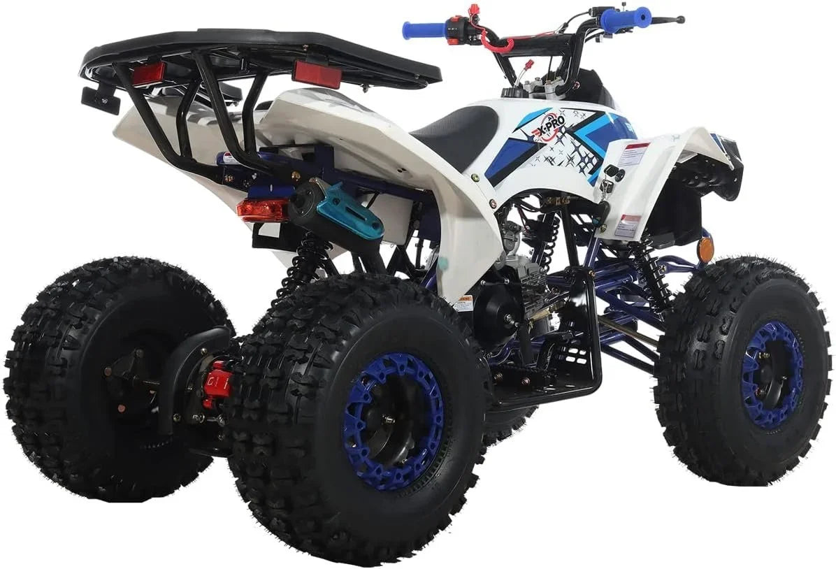 x pro all terrain vehicle 125cc atv with front bumpers