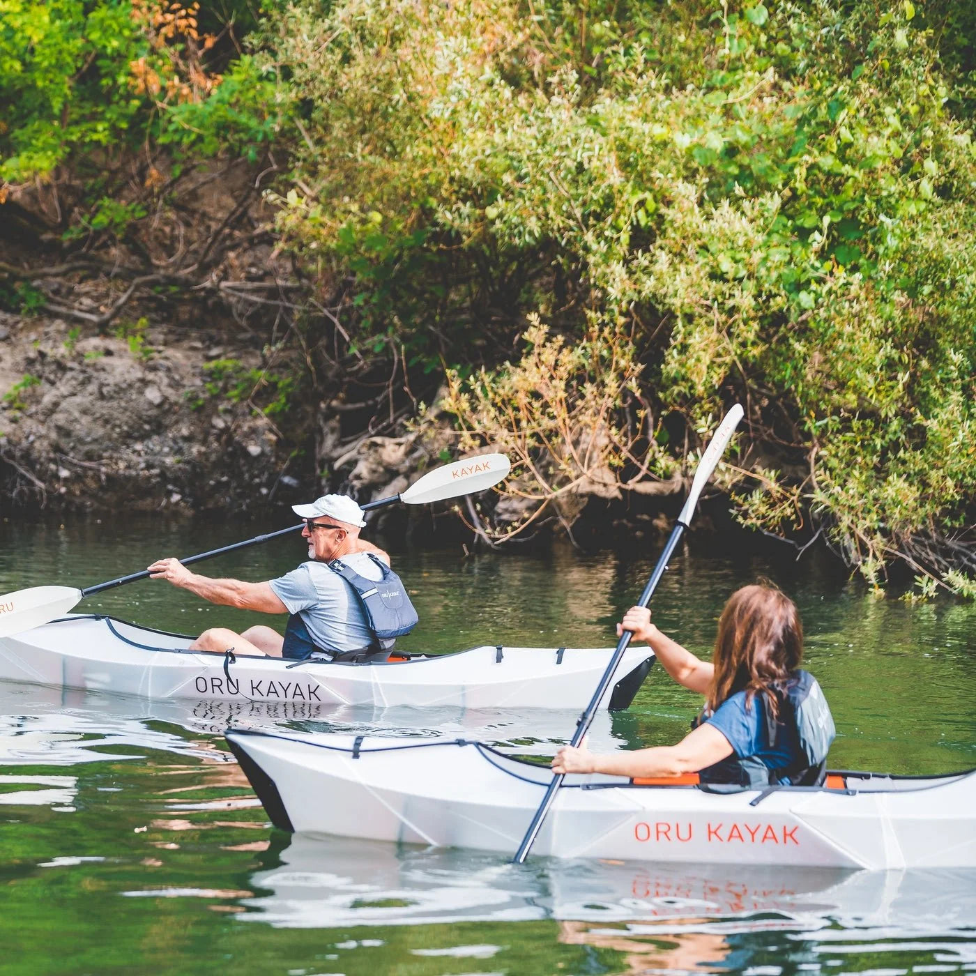 oru inlet fold up single kayaks