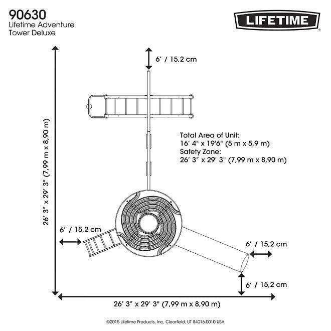 lifetime adventure tower 290633