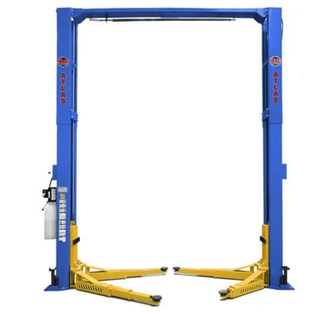 atlas automotive equipment atlas equipment bp10000x commercial grade baseplate 10 000 lb. capacity 2 post lift