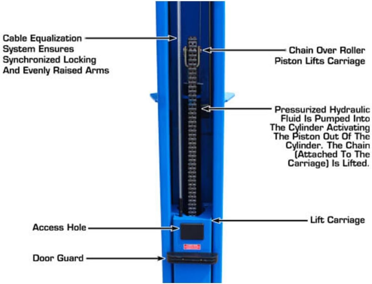 atlas automotive equipment atlas equipment bp10000x commercial grade baseplate 10 000 lb. capacity 2 post lift