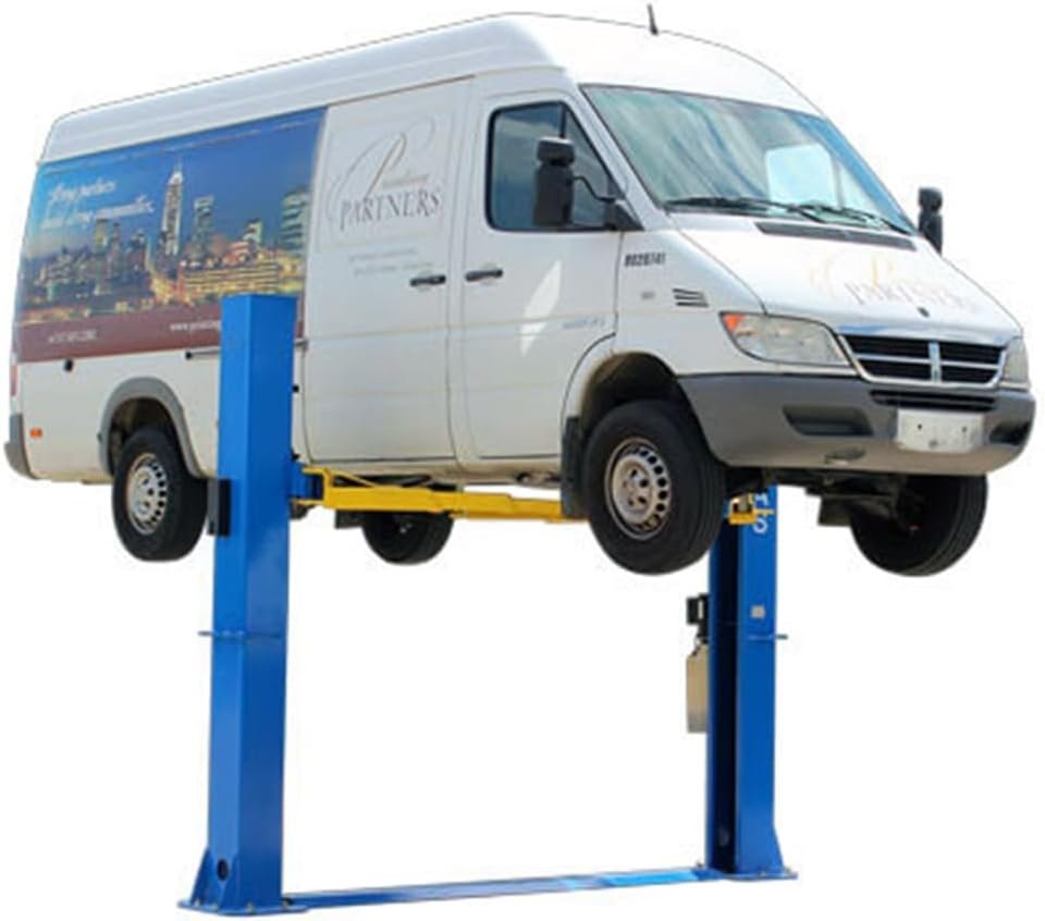 atlas automotive equipment atlas equipment bp10000x commercial grade baseplate 10 000 lb. capacity 2 post lift