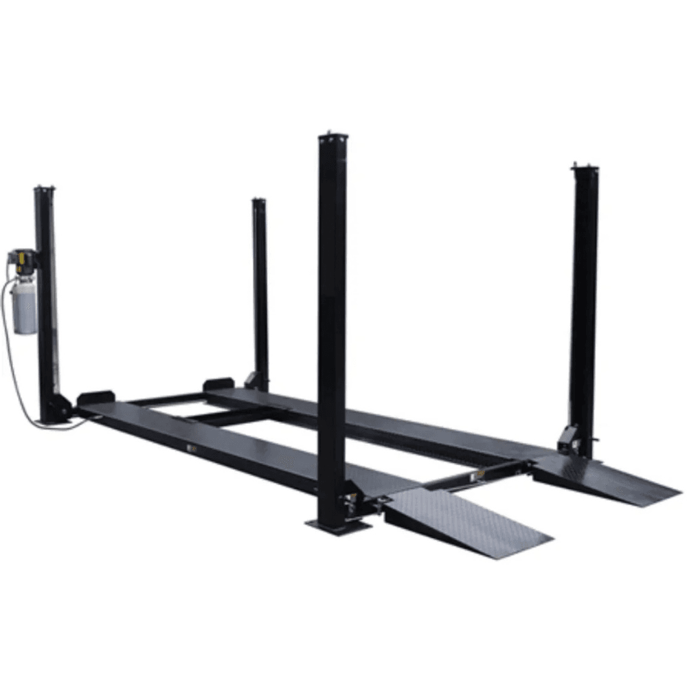 tuxedo fp8k b 8,000 lb deluxe series storage/service four post lift
