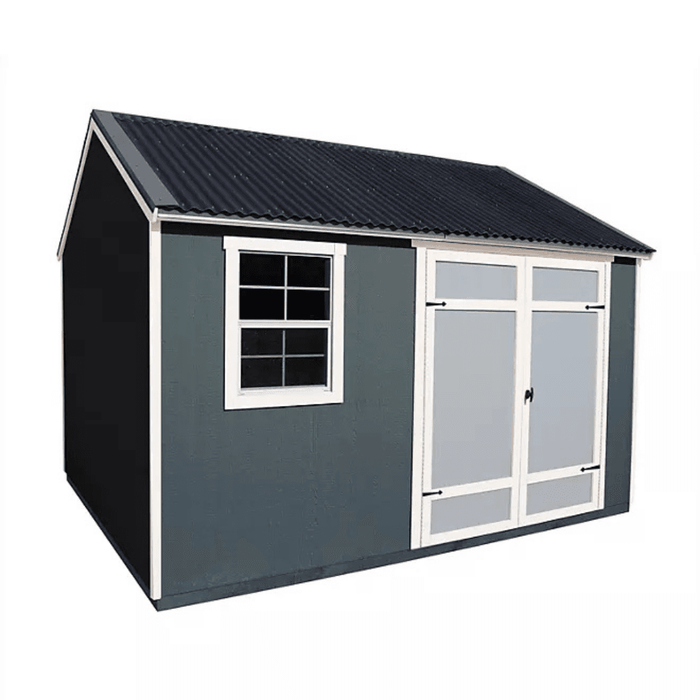 sonata 12′ x 10′ outdoor wood shed