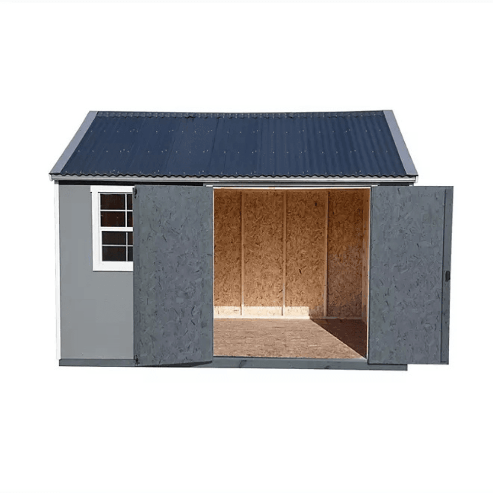 sonata 12′ x 10′ outdoor wood shed