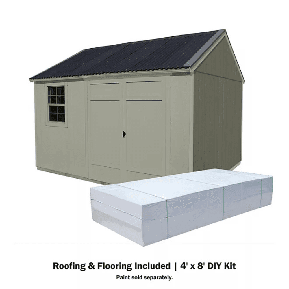 sonata 12′ x 10′ outdoor wood shed