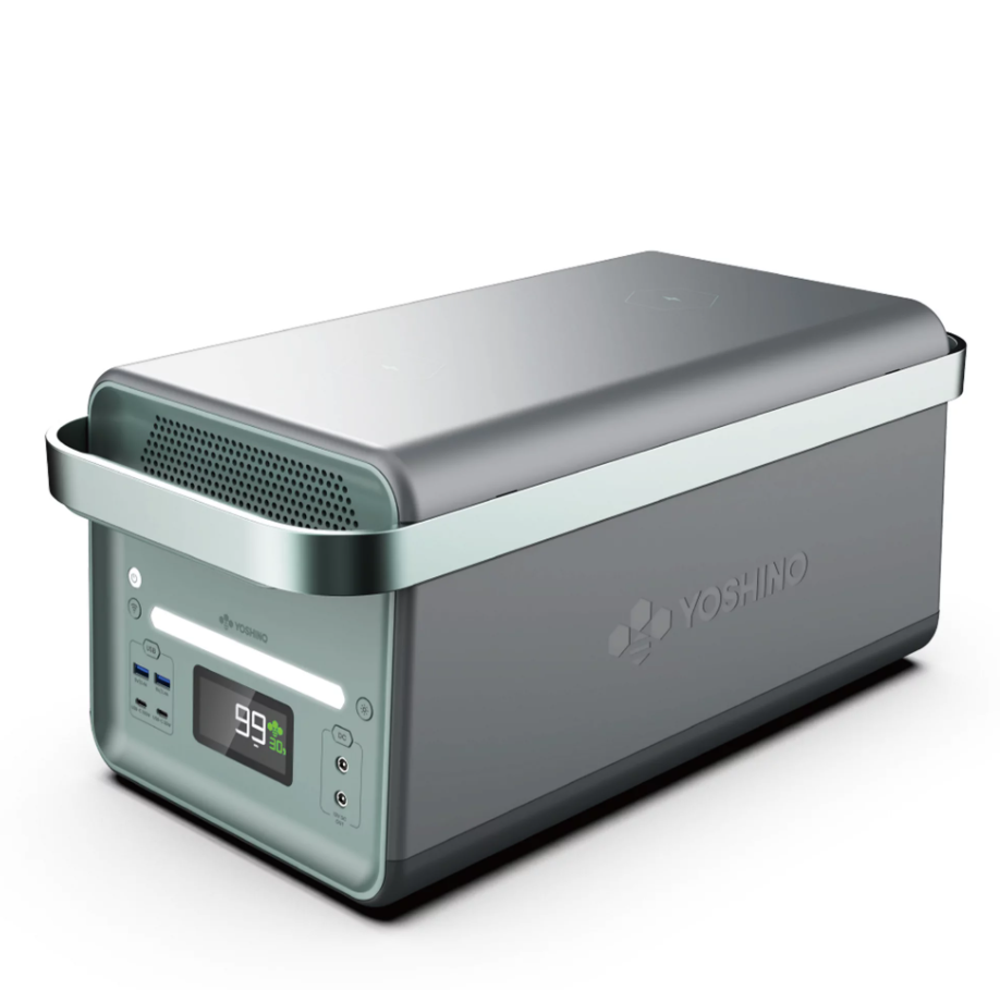 yoshino b4000 sst new solid state portable power station 2,611wh, 4,000w continuous6,000w peak solar optional generator,ups backup battery