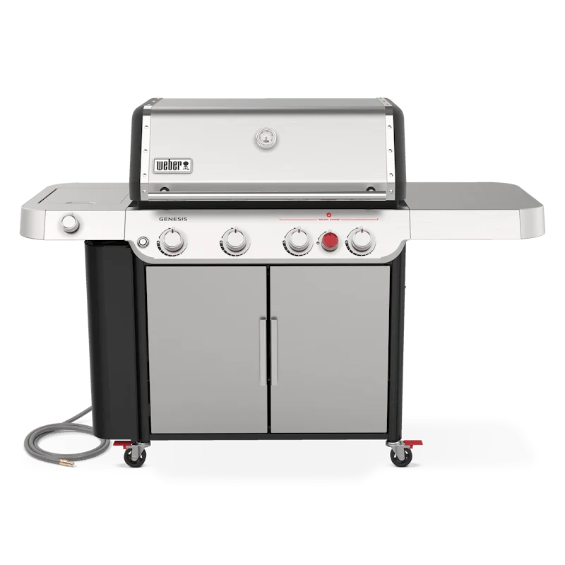 weber grills genesis 4 burner smart freestanding natural gas grills