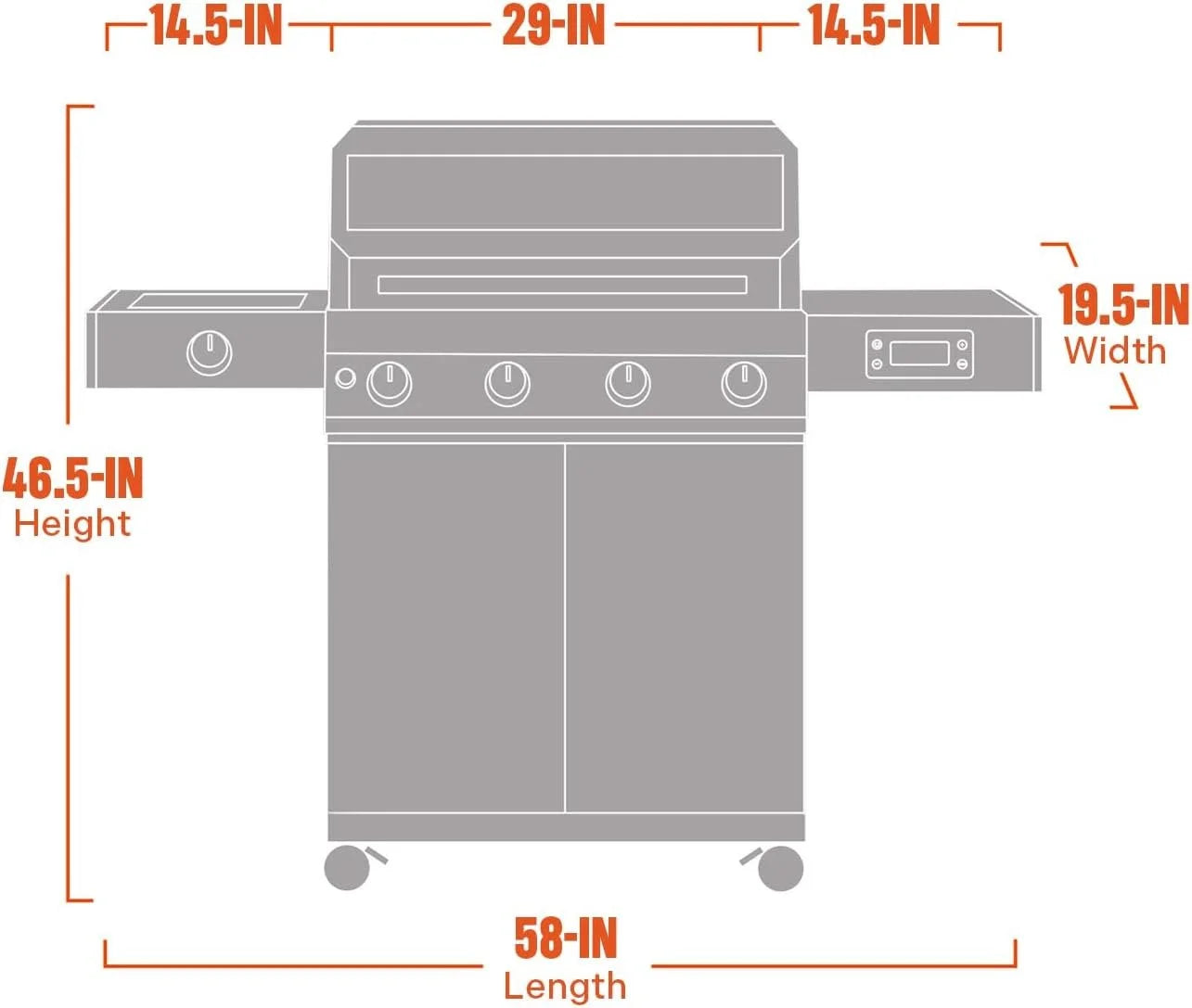monument grills smart denali gas grills