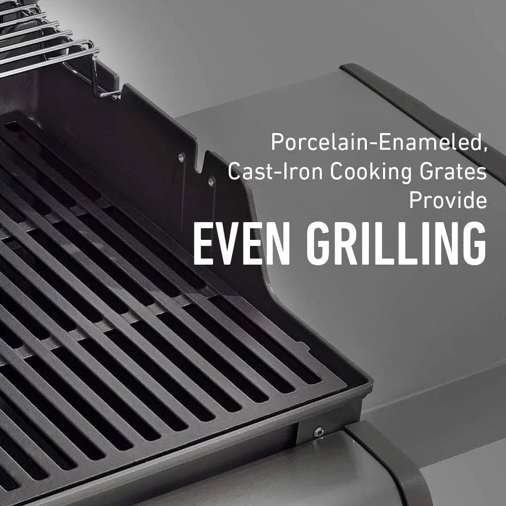 weber 47510001 spirit e 310 3 burner natural gas black bundle with generic grill cover barbecue drip pans set of 3