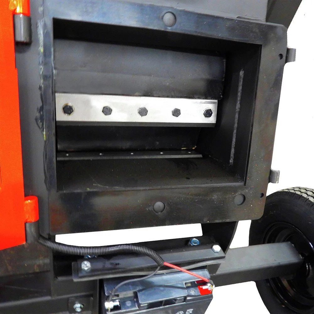 detail k2 opc566e 6 in – 14hp kinetic wood chipper with electric start and auto blade feed kohler ch440 command pro commercial gas engine