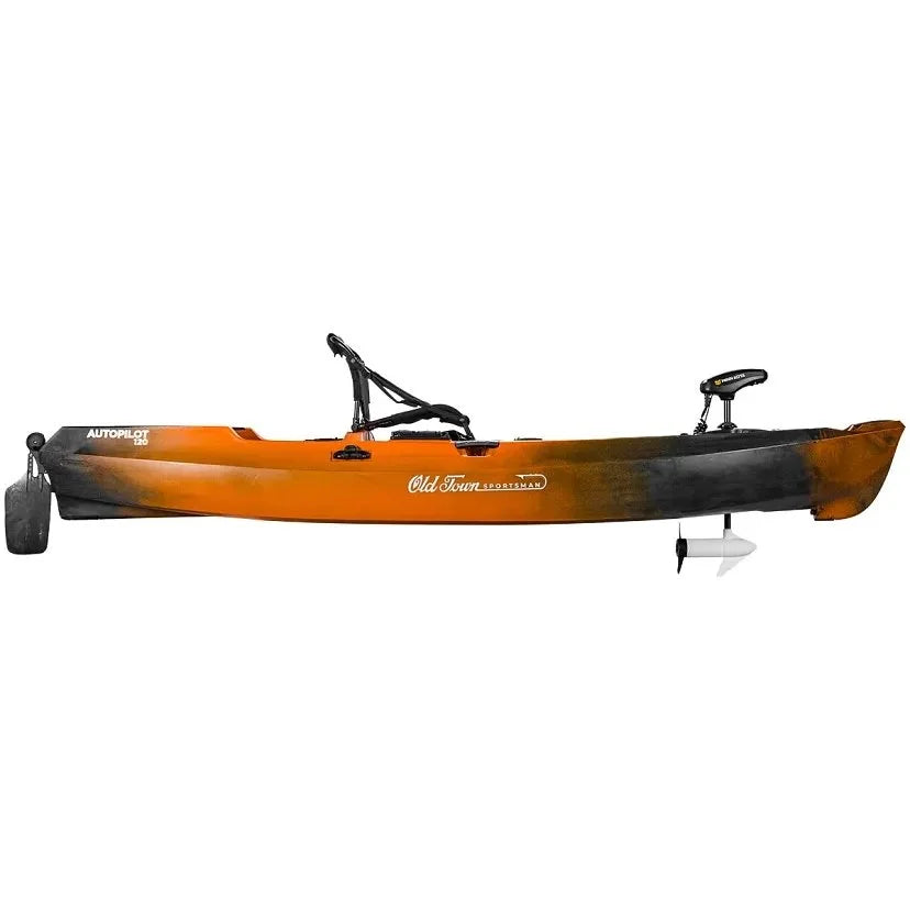 old town sportsman autopilot 120 motorized kayak steels